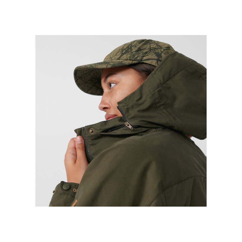 Fjällräven Veste Forest Hybrid W, 633 Dark Olive, L