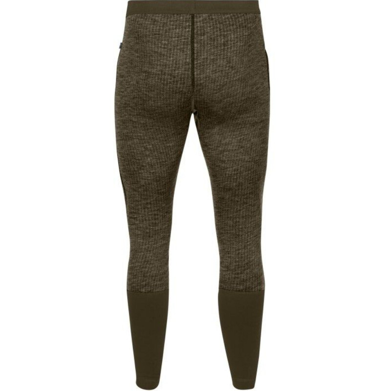 Fjällräven Värmland Woolterry Long Johns M, 633 Dark Olive, taille S