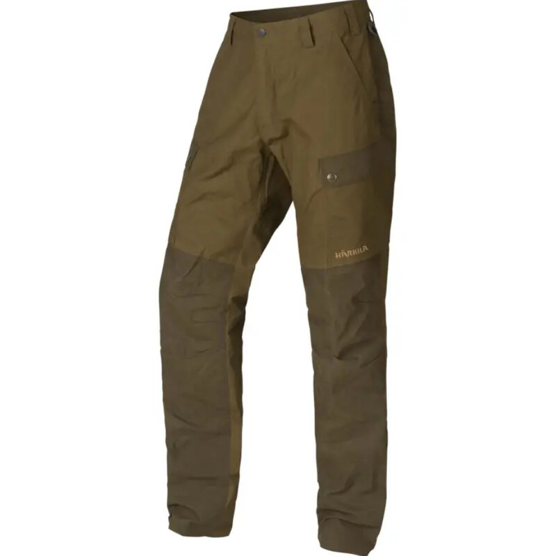 Härkila Pantalon Asmund, olive foncé/vert saule, taille 50
