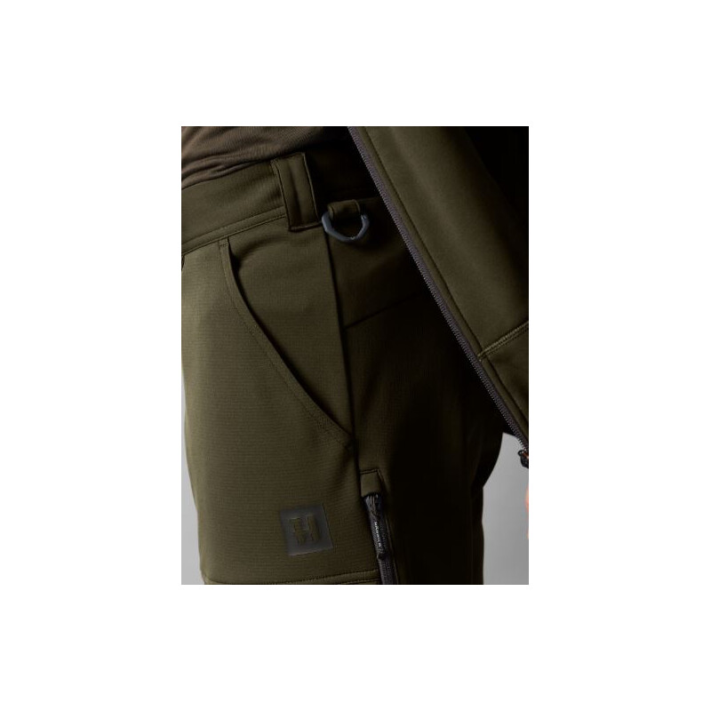 Härkila Pantalon Deer Stalker Light, Willow green/Shadow brown T. 52