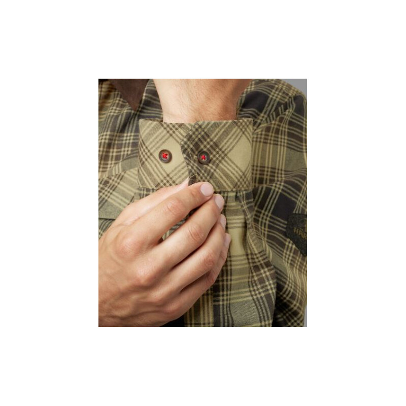 Härkila Chemise Driven Hunt, carreaux teck clair, taille S