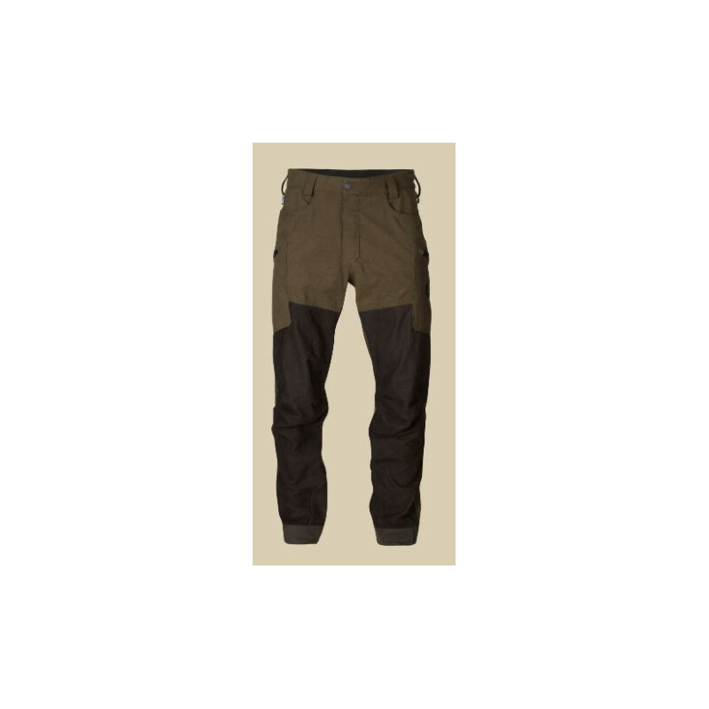 Härkila Pantalon en cuir Driven Hunt HWS, vert saule/marron ombre, taille 50