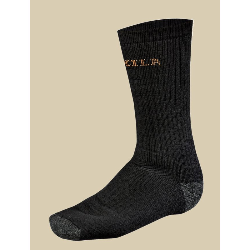 Härkila Chaussettes courtes Expedition, noir, taille M