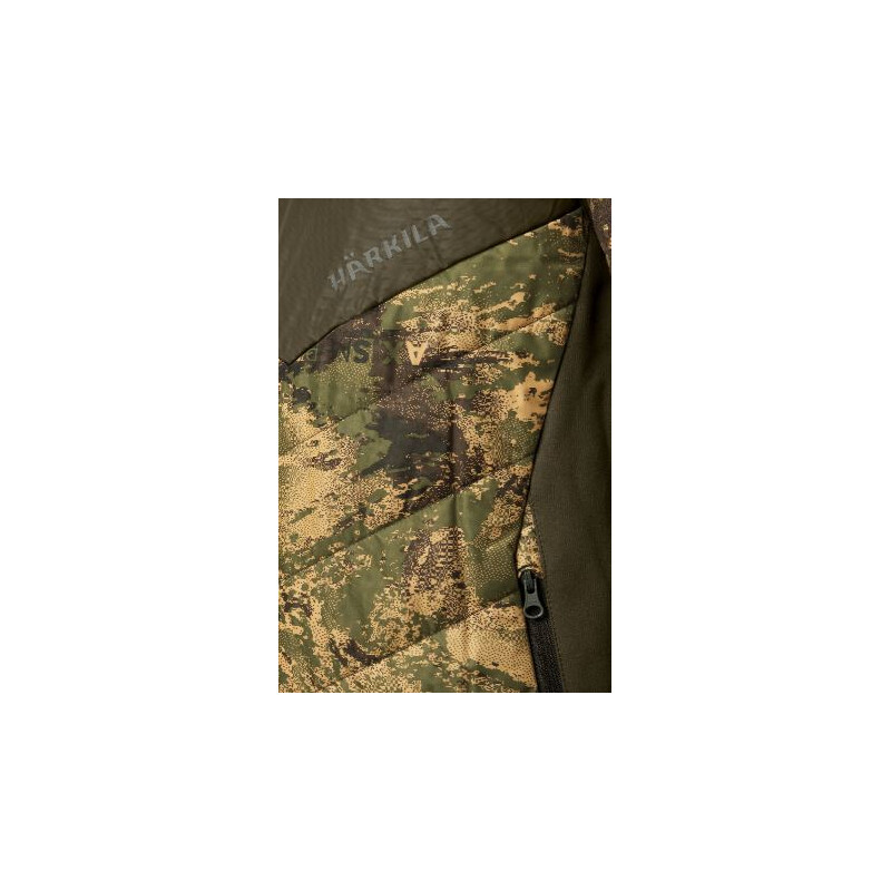 Härkila Gilet chauffant Camo, AXIS MSP®Forest green , taille XL