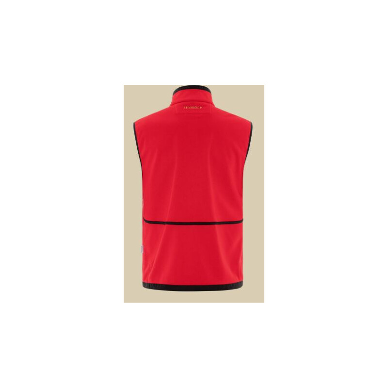 Härkila Gilet polaire Kamko, marron/rouge, taille XL