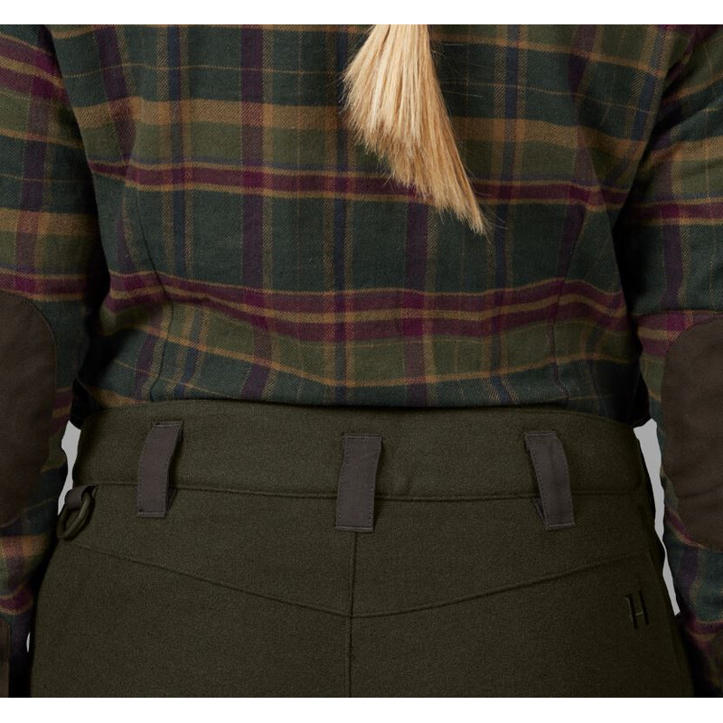 Härkila Metso Hybrid Pantalon Femme, vert saule, taille 42
