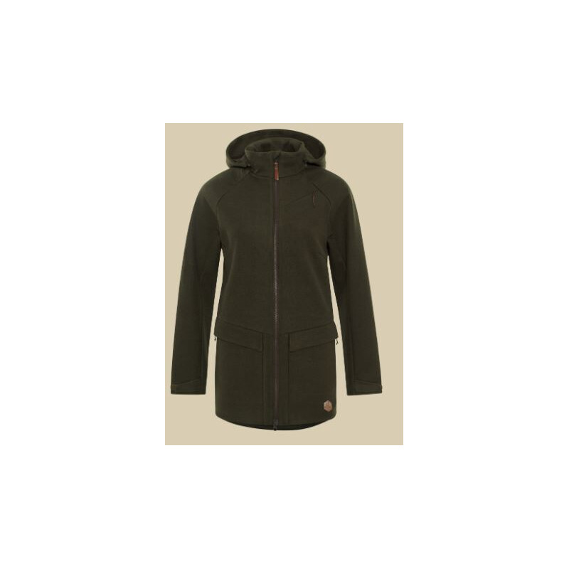 Härkila Veste Metso Hybrid pour femme, vert saule, taille 40