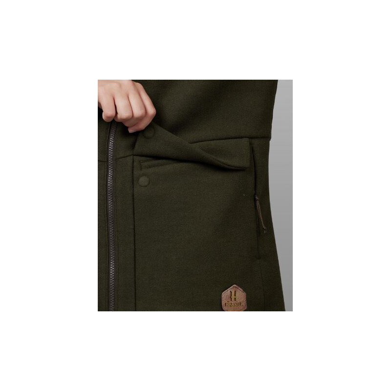 Härkila Veste Metso Hybrid pour femme, vert saule, taille 40