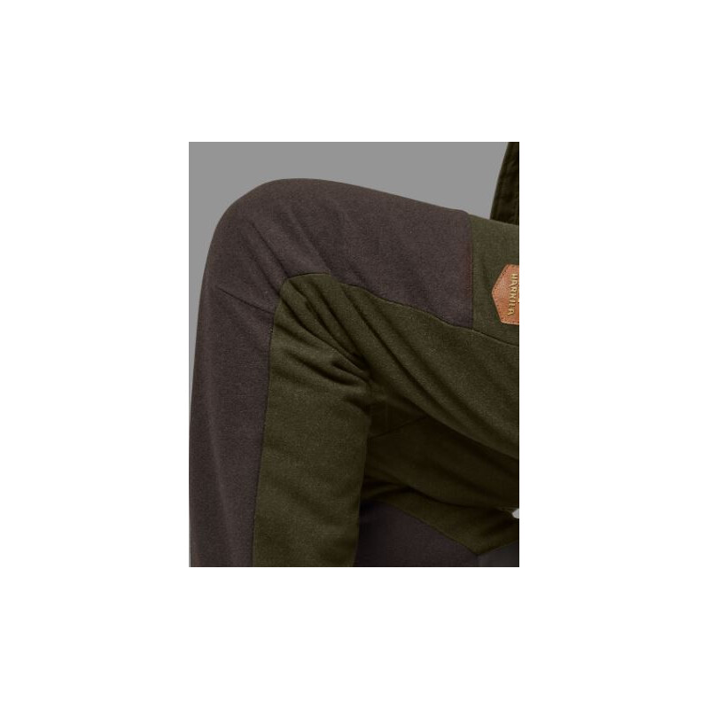 Härkila Pantalon d'hiver Metso pour femme, vert saule/marron ombre, taille 42