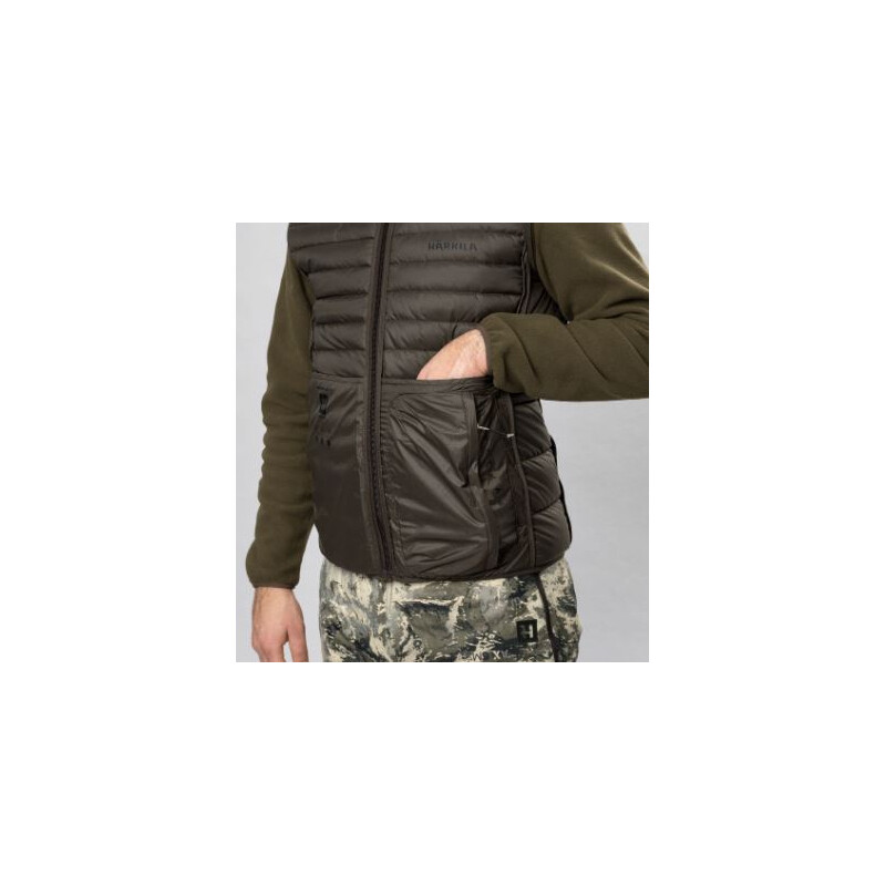 Härkila Gilet Mountain Hunter Expedition rev. Down, AXIS MSP, Mountain/Shadow brown, M