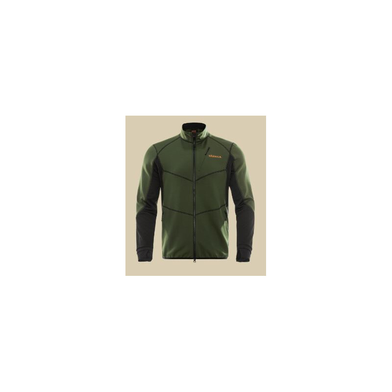 Härkila Veste polaire scandinave , vert/noir, taille XXL