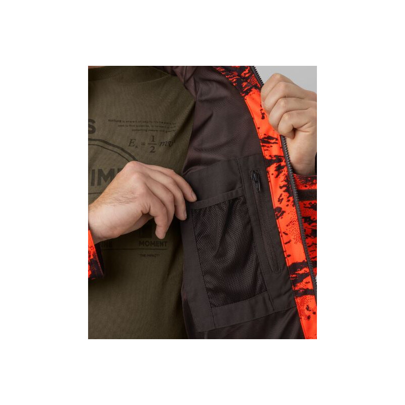 Härkila Veste Wildboar Pro camo HWS AXIS MSP®Orange Blaze, 52