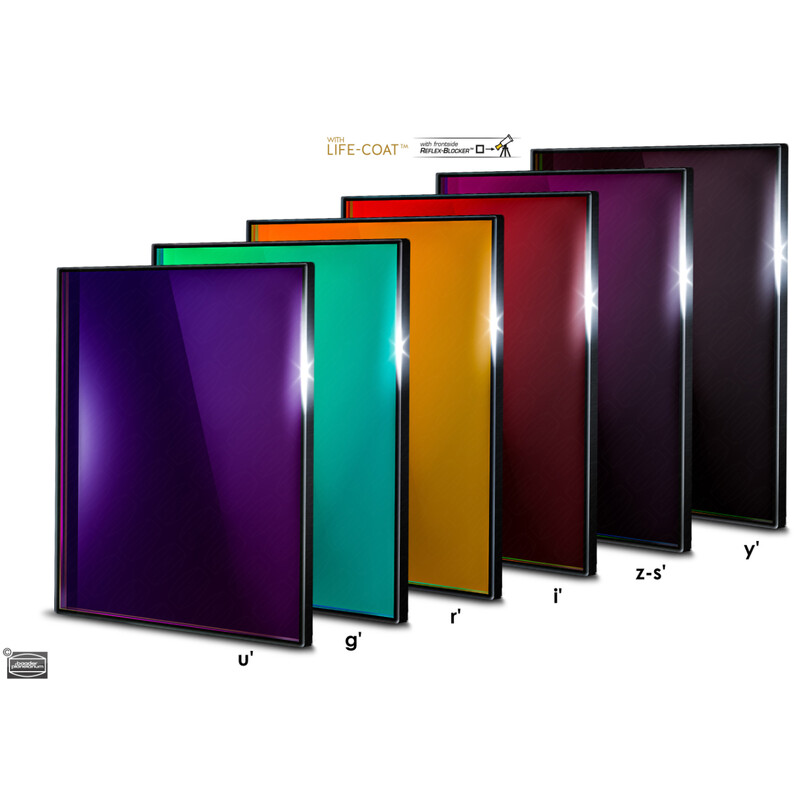 Filtre Baader SLOAN/SDSS (ugriz') Photometric 50x50mm