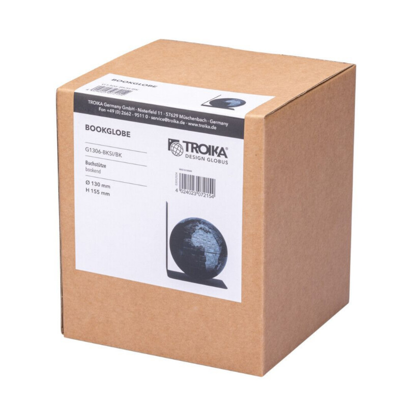 TROIKA Globus BookGlobe Black Single 13 cm