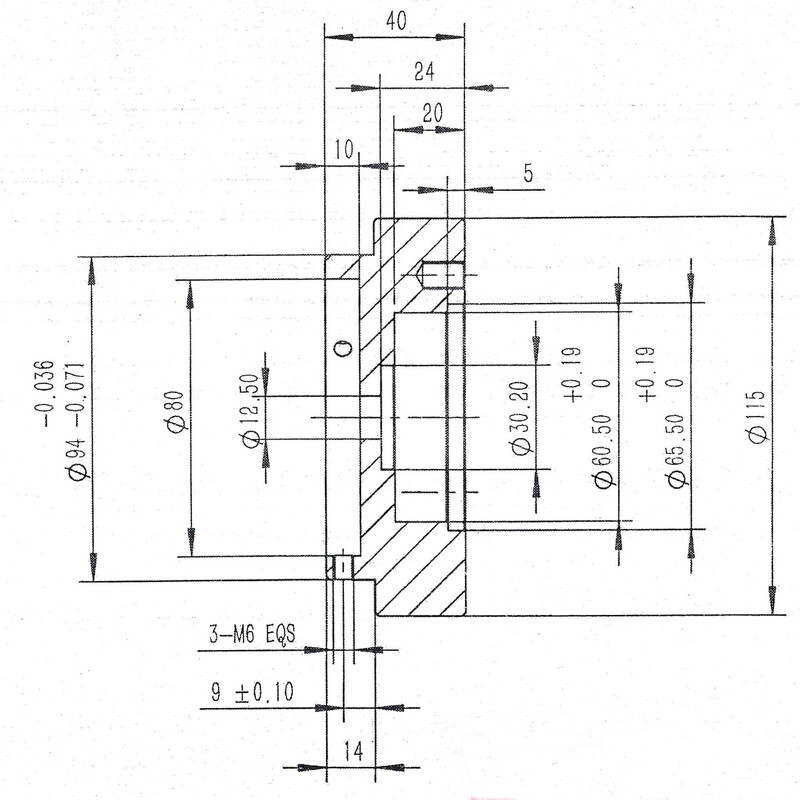 Omegon Colonne Pro pour EQ5 montures