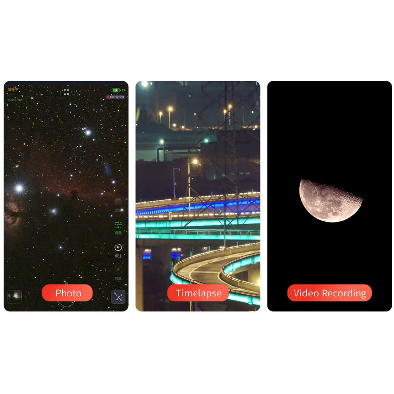Smart Telescope ZWO AP 30/150 Seestar S30 + Universe2go+