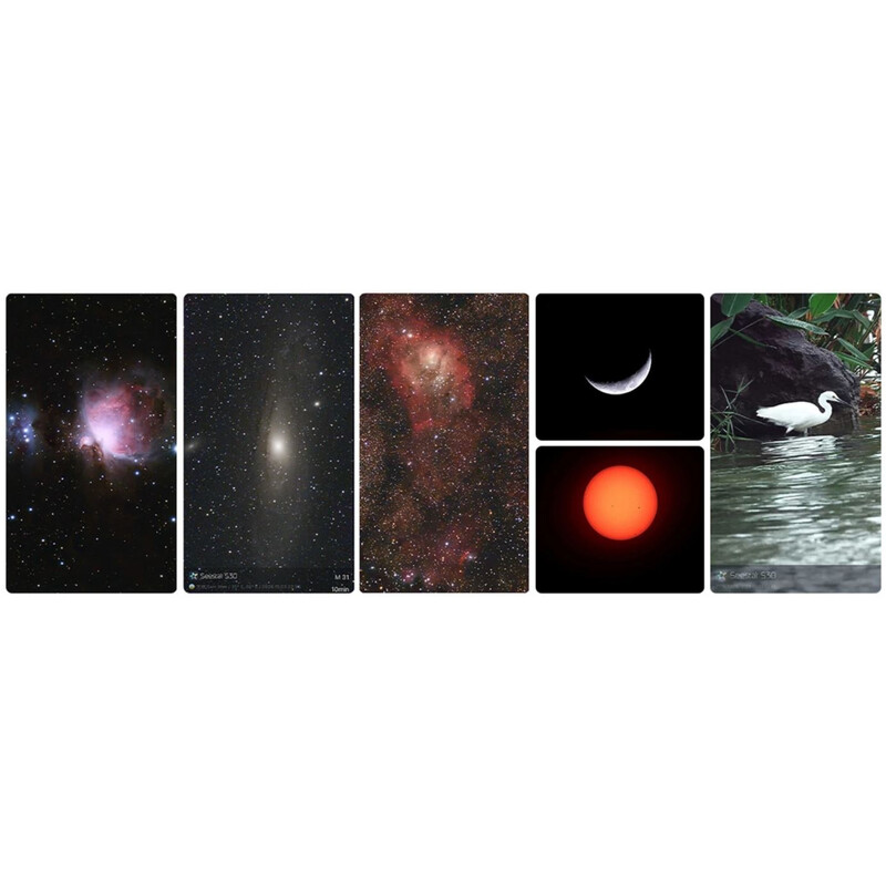 Smart Telescope ZWO AP 30/150 Seestar S30 + Universe2go+