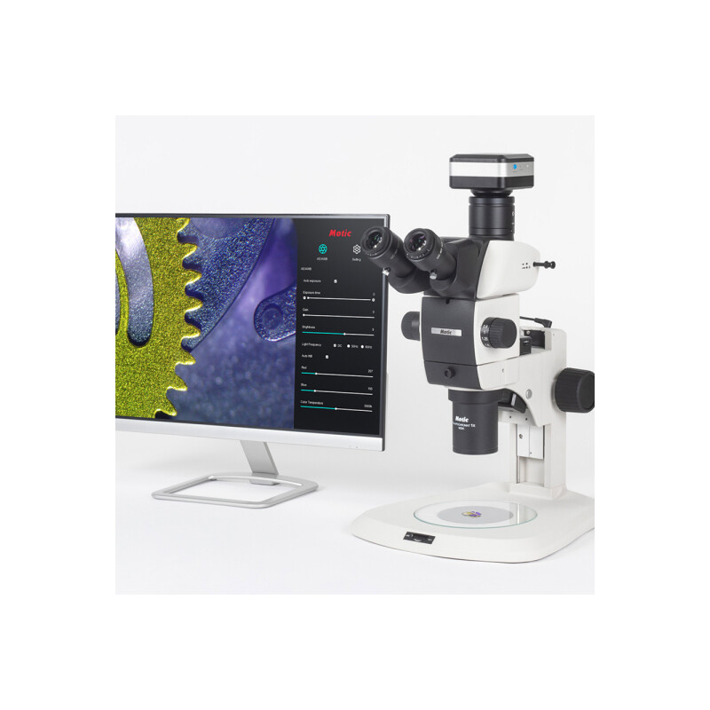 Motic Caméra 4000X, couleur, 8MP, CMOS, 1/2.8, HDMI/USB/Lan/Wifi, 1.45 µm