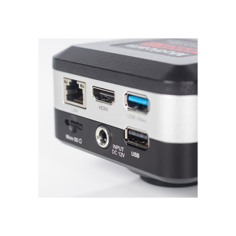 Motic Caméra 4000X, couleur, 8MP, CMOS, 1/2.8, HDMI/USB/Lan/Wifi, 1.45 µm