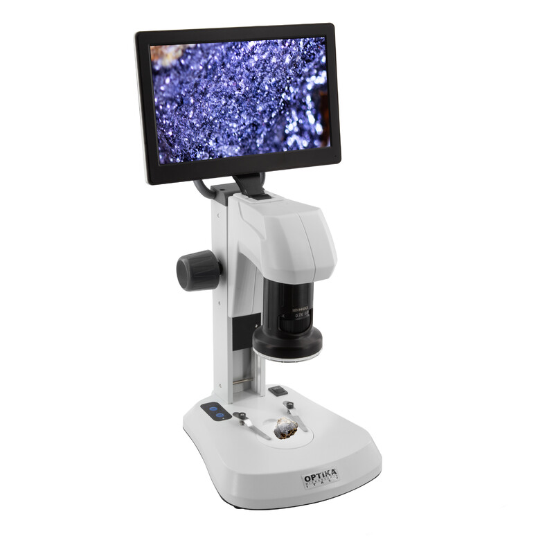 Optika , Mikroskop, SFX-85V, Digital Zoom, 9" monitor, 8x-54x, LED, Auf- und Durchlicht