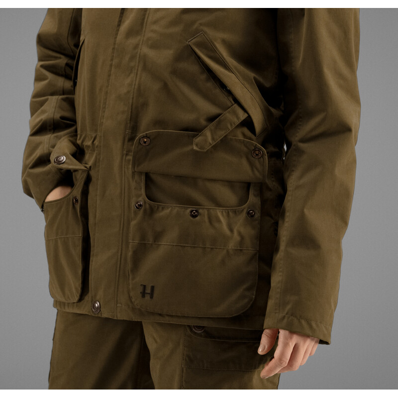 Härkila Veste Retrieve Lady, olive chaud, taille 42