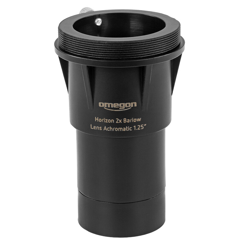 Omegon Lentille de barlow 2x, achromatique, 1,25'' T2