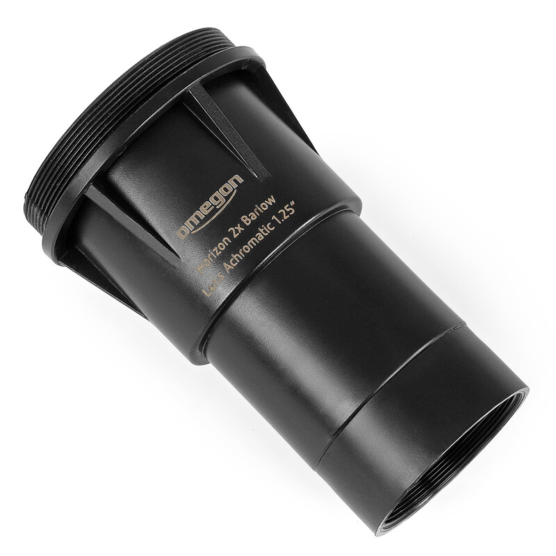 Omegon Lentille de barlow Horizon 1,25" 2x, achromatique, 1,25"