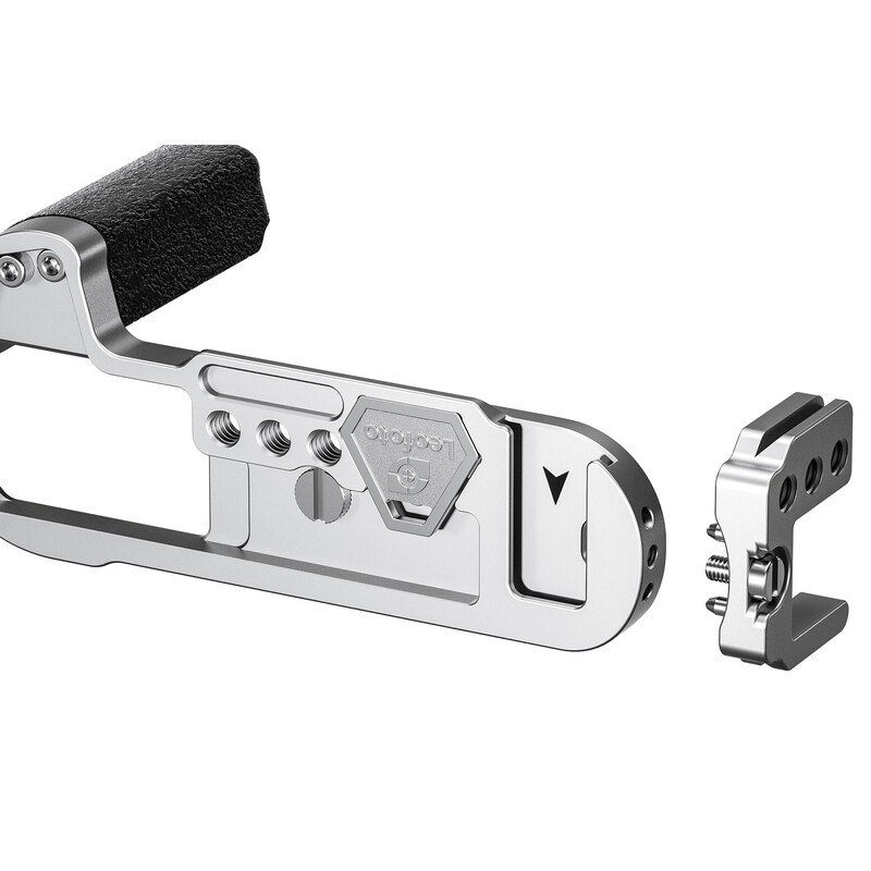 Leofoto L-Halterung LPF-X-T50 für Fujifilm X-T50 silver