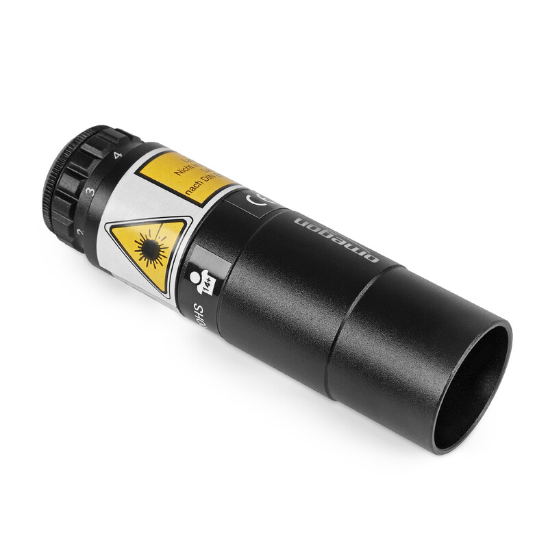Collimateurs lasers Omegon Newton laser d´ajustement 1.25'' (avec fenêtre) Rev. B