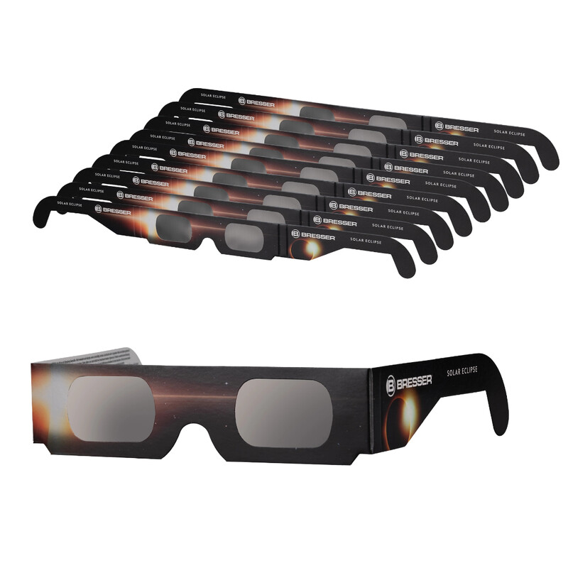 Bresser Lunettes pour éclipse solaire, 10 pièces