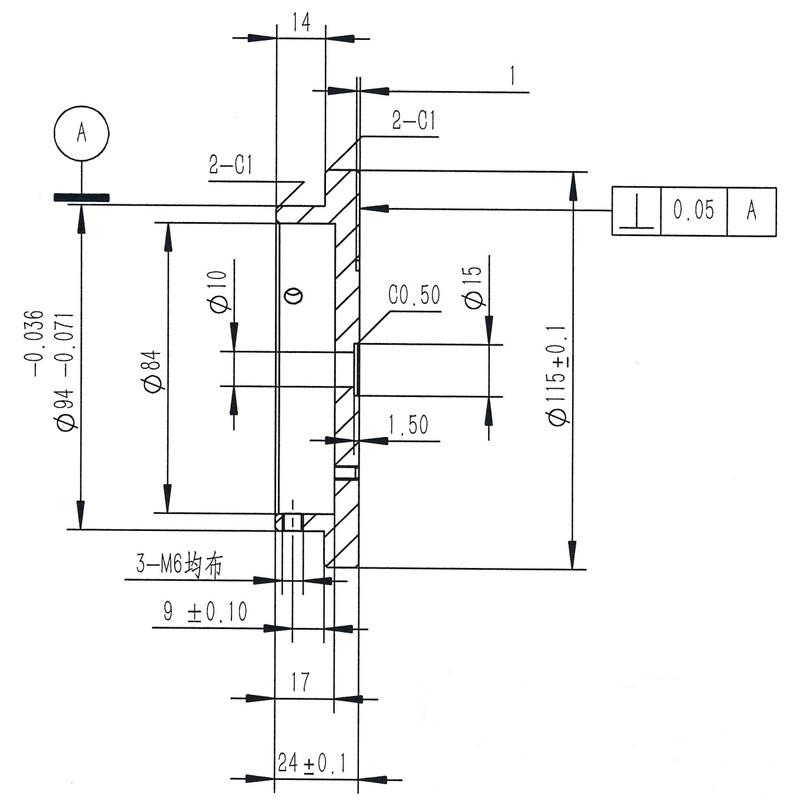 Omegon Adaptateur de filetage photo 3/8'' pour colonne Pro