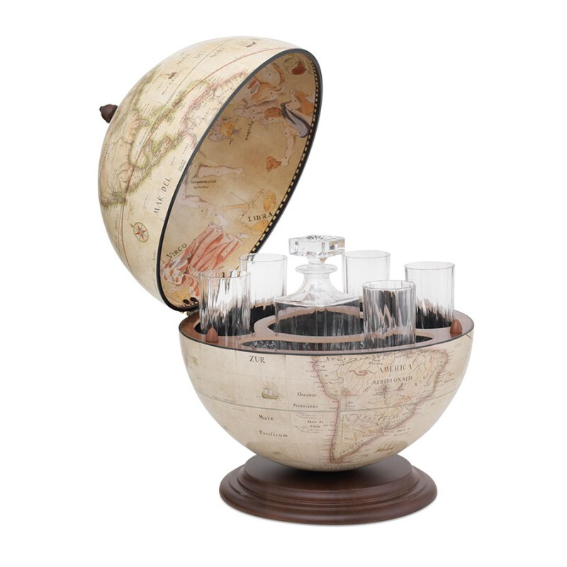 Globe de bar Zoffoli living Giove Old White 40cm