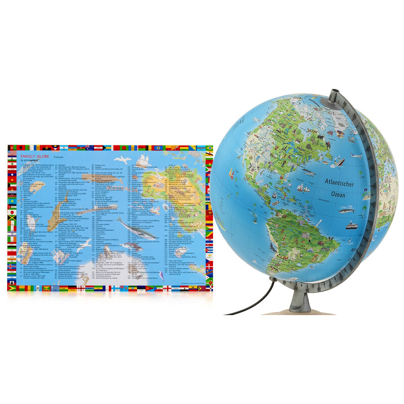 Globe Atmosphere Family Silver 2.0 30cm