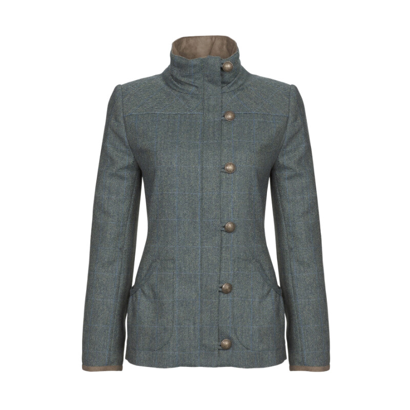 Dubarry of Ireland Tweedjacke Bracken 89 Mist Größe 40