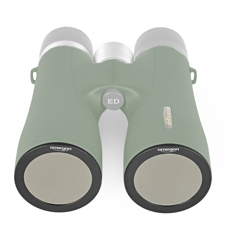 Omegon Sonnenfilter 50mm für Ferngläser sowie ZWO Seestar S50 (2er Set)