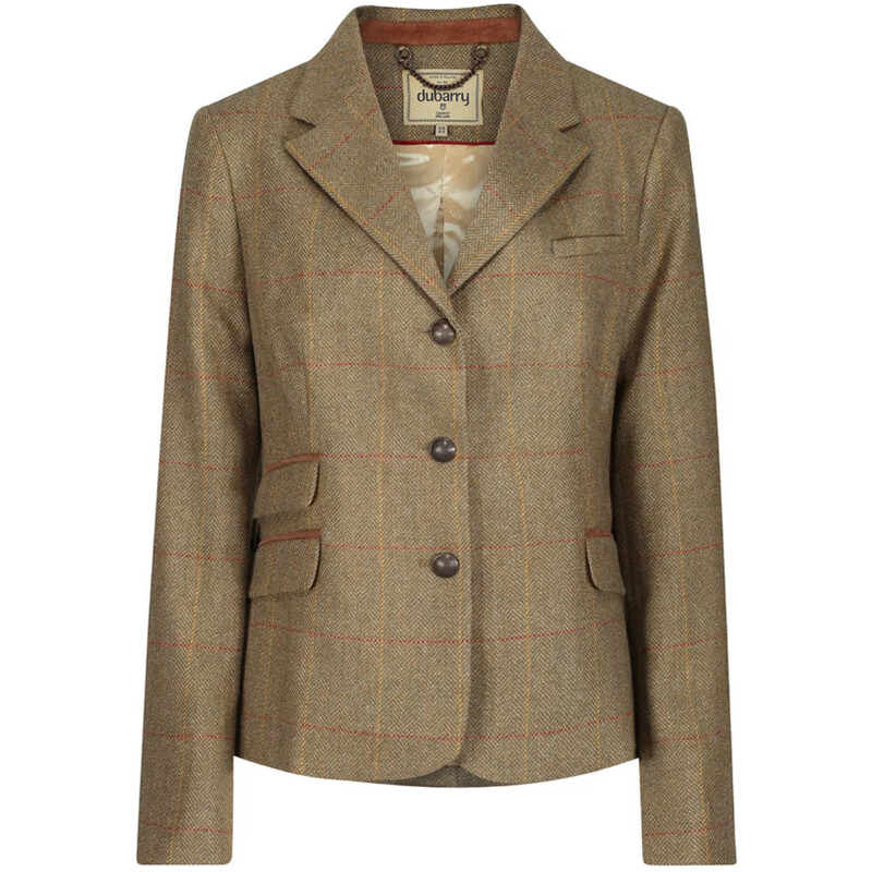 Dubarry of Ireland Veste en tweed Buttercup Elm, taille 38