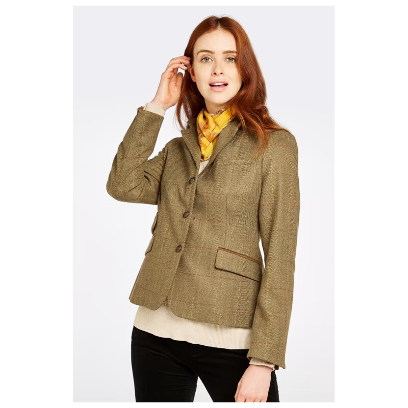 Dubarry of Ireland Veste en tweed Buttercup Elm, taille 40