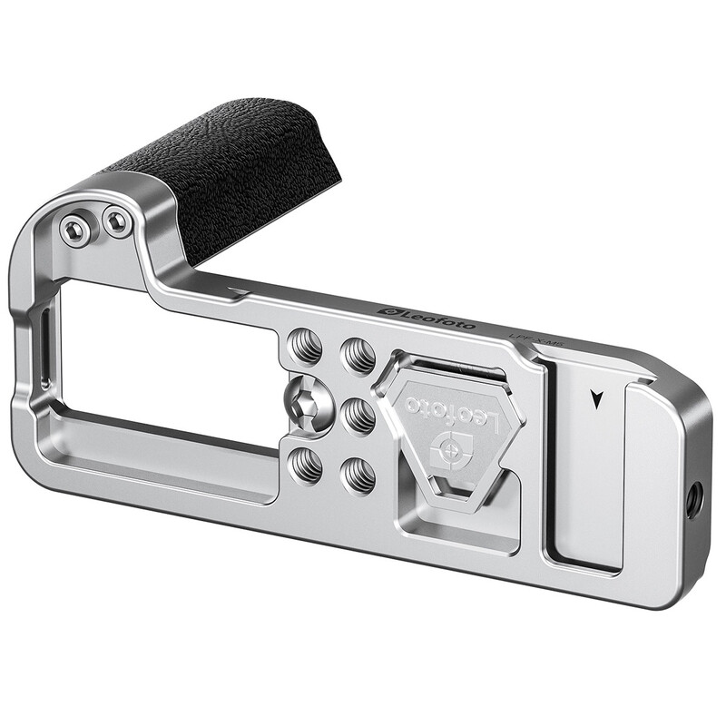 Leofoto Griffstück LPF-X-M5 silver für Fujifilm X-M5