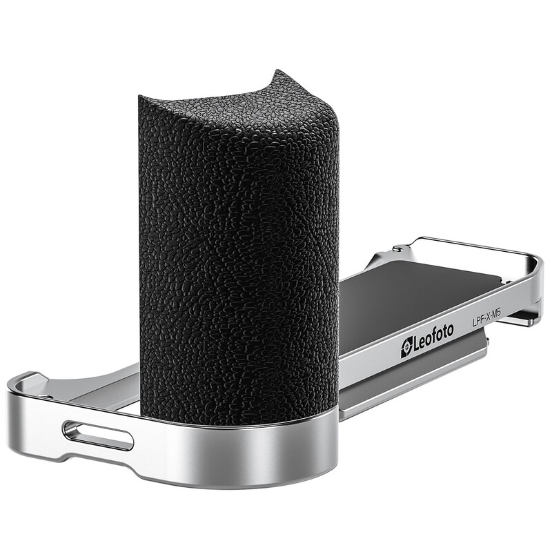Leofoto Griffstück LPF-X-M5 silver für Fujifilm X-M5