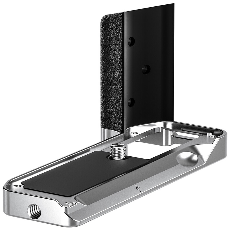 Leofoto Griffstück LPF-X-M5 silver für Fujifilm X-M5