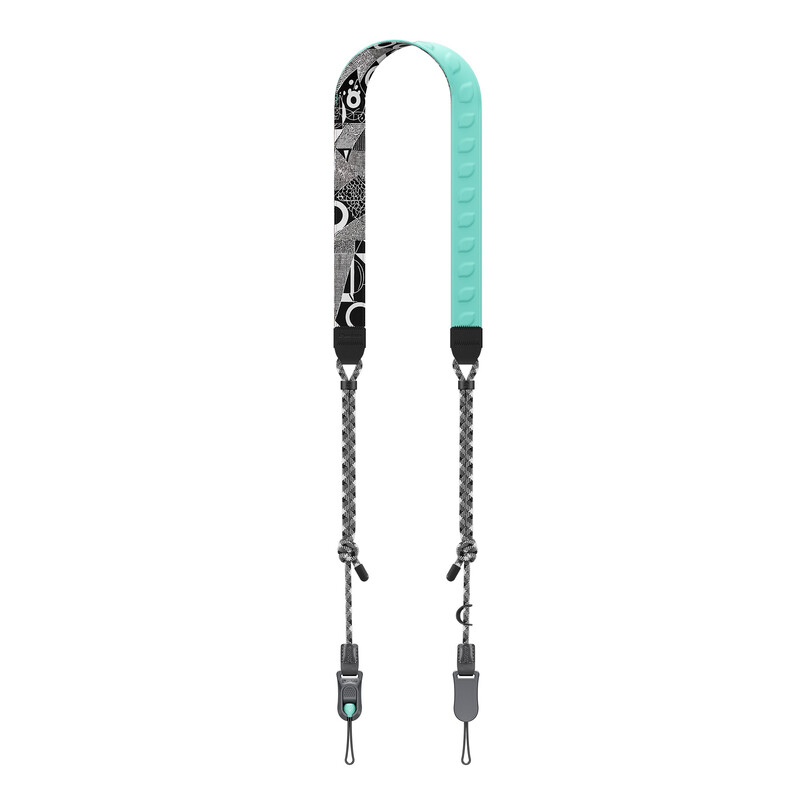 Leofoto L-CS-206 Fashion Trageriemen Black & White