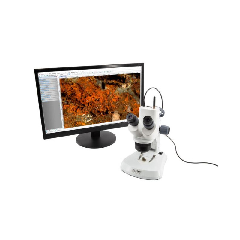 Optika Mikroskop , SFX DigitalDigital WI-FI ,10x 20x 40x, LED, Auf- und Durchlicht