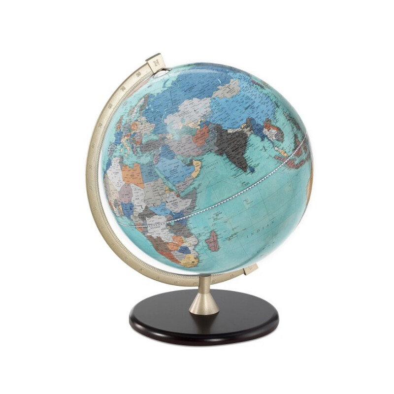 Globe Zoffoli living James Cook Acquamarina 33 cm