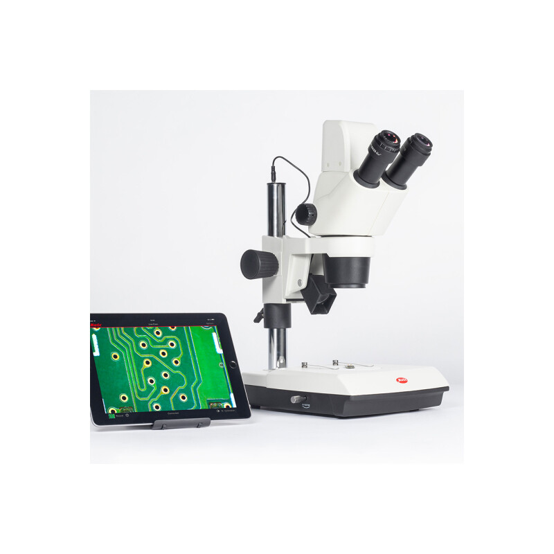 Microscope Motic SMZ-171iX, digital, 7.5x-50x, w.d. 110mm, 4 MP, 1/3", Wifi/Lan