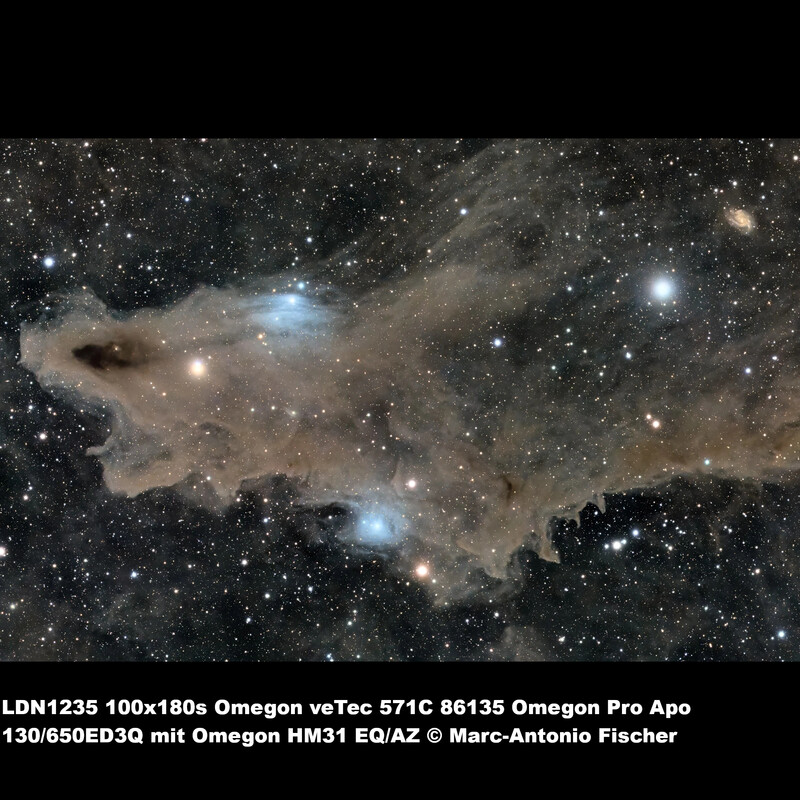 Lunette apochromatique Omegon Pro APO 130/650 ED3Q OTA