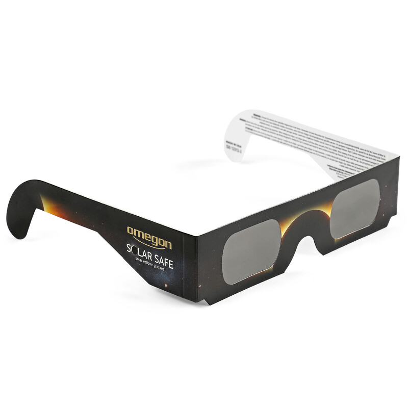 Lunettes pour éclipse solaire Omegon Sonnenfinsternis-Brille Sofi Solar Safe 10 Stück