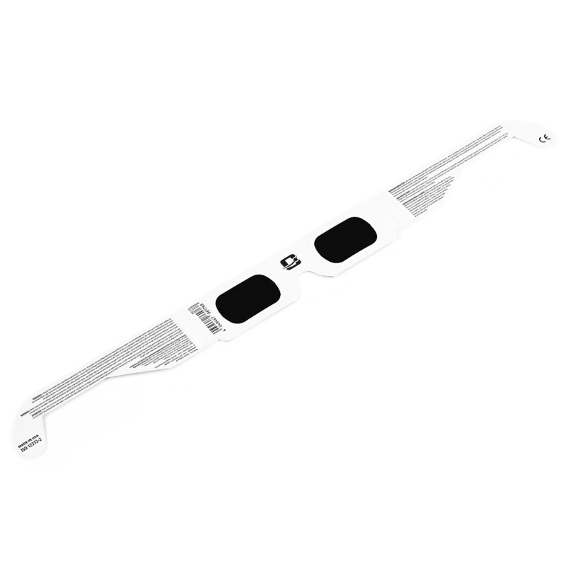 Lunettes pour éclipse solaire Omegon Solar Safe, lot de 50