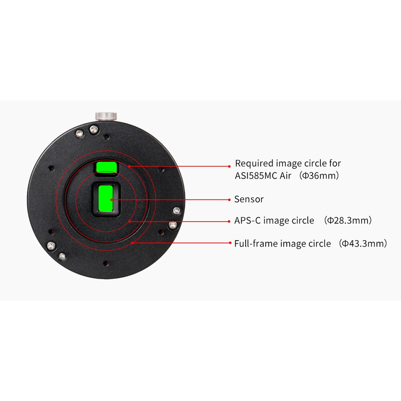 ZWO Kamera ASI 585 MM-Air Mono