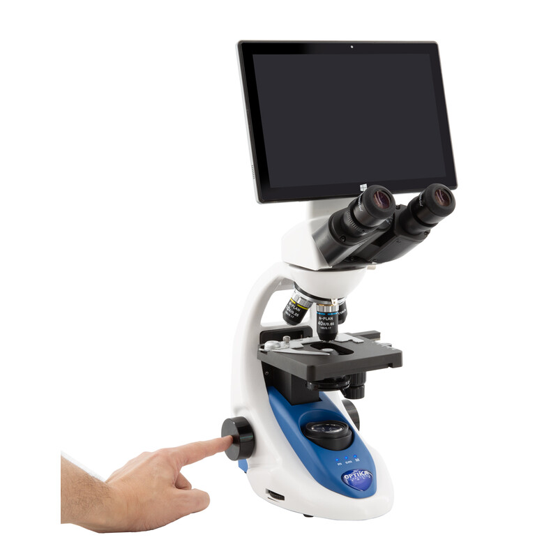 Optika Mikroskop , Mikrokskop, B-190TBPL+, digital, 5 MP, USB, 30 fps, 40-1000X, PLAN