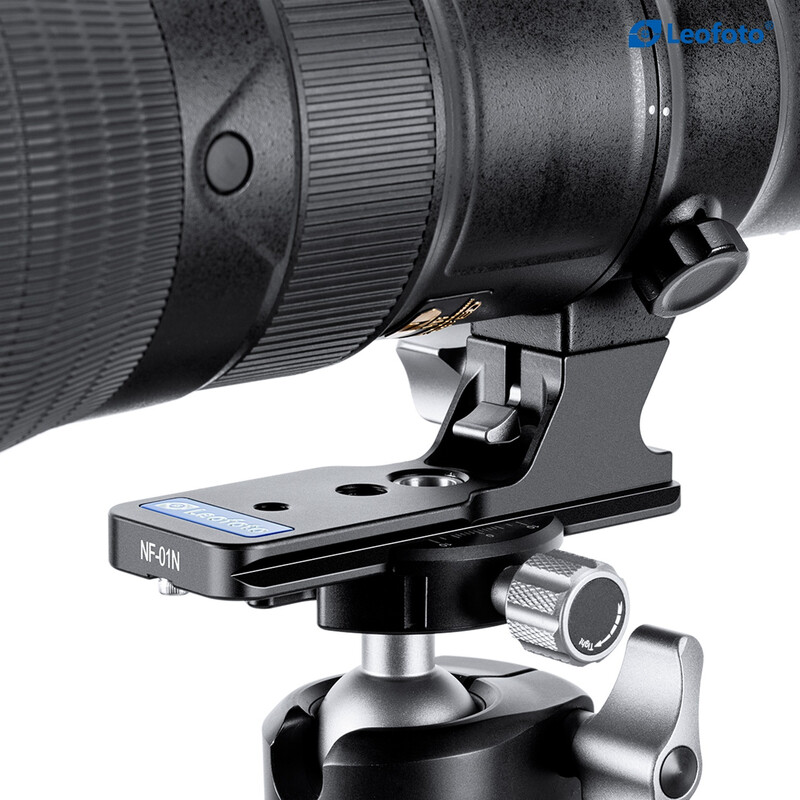 Leofoto Objektivfuß NF-01N für Nikon AF-S 70-200mm f2.8E FL ED VR & AF-S 500mm f5.6E PF ED VR